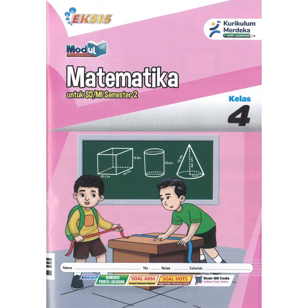 LKS Eksis Matematika Kelas 4 SD/MI Semester 2 Kurikulum Merdeka Tahun Ajaran 2025/2026