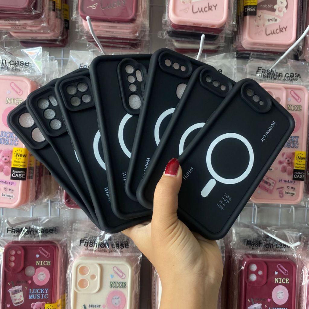 SOFTCASE MATTE ROSE BOLD MOTIF MAGSAFE OPPO A1K REL C2 A3S A5S A12 A11K F9 A7 A5 A9 2020 A15 A15S A1