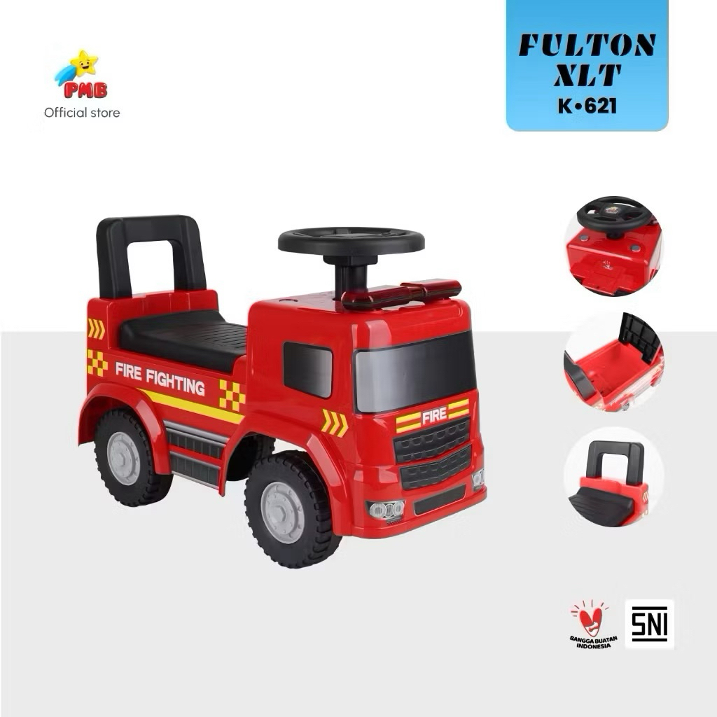 PMB Mainan Anak Mobil Mobilan Dorong Manual PMB TOYS K621