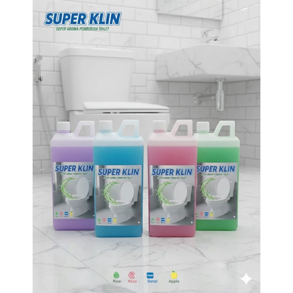 Pembersih lantai keramik pewangi toilet 1L