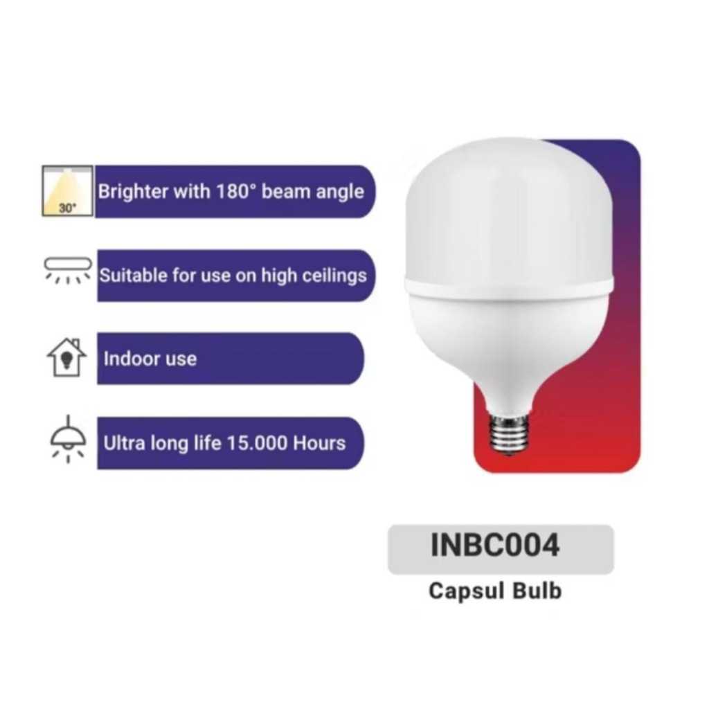 IN-LITE LED CAPSULE INBC004 40  - 50 WATT / LAMPU LED
