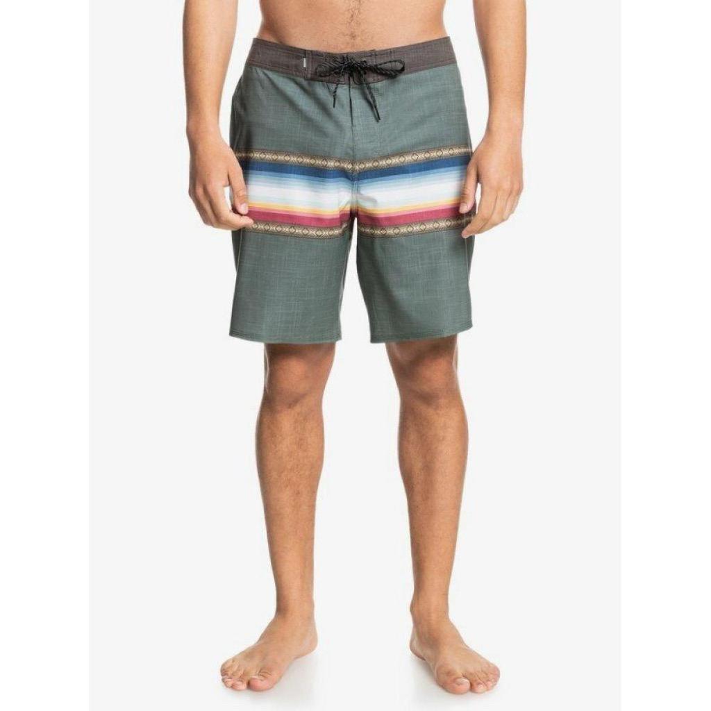 Boardshort Quiksilver Surfsilk Sun Faded 19” Green Original /Celana Surfing Quiksilver / Celana pant