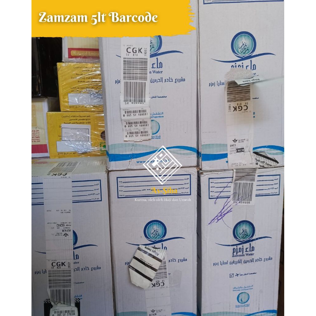 Air Zam Zam 5liter Barcode