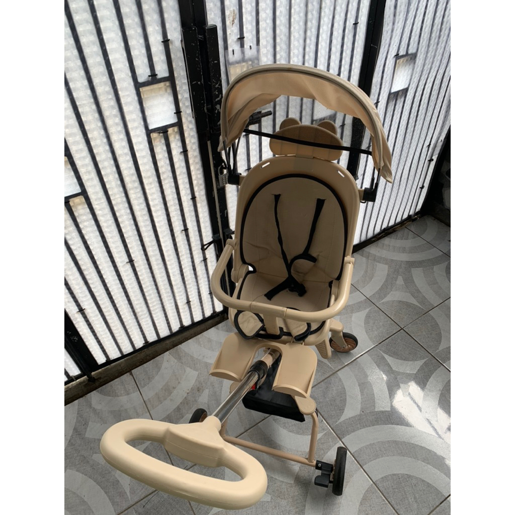 (PRELOVED) STROLLER BABY Kereta Dorong Bayi 2 Arah Traveling Foldable ( bisa duduk dan berbaring )