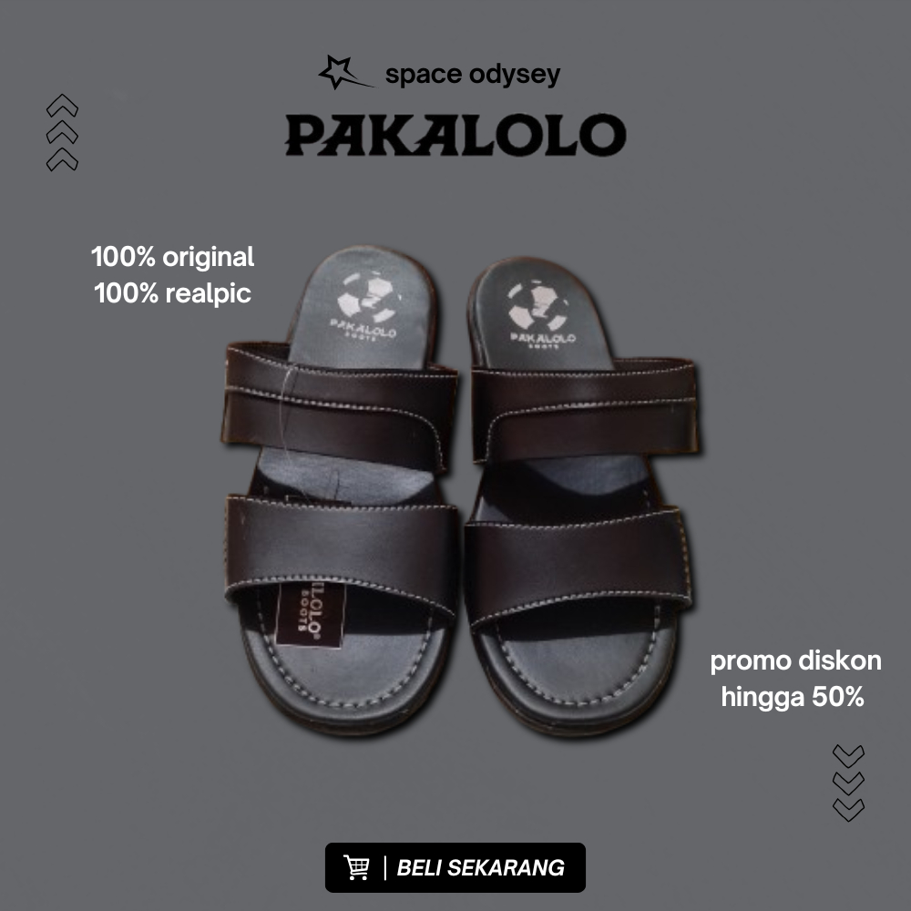 Sandal Pria Pakalolo 2321 Hitam Nyaman