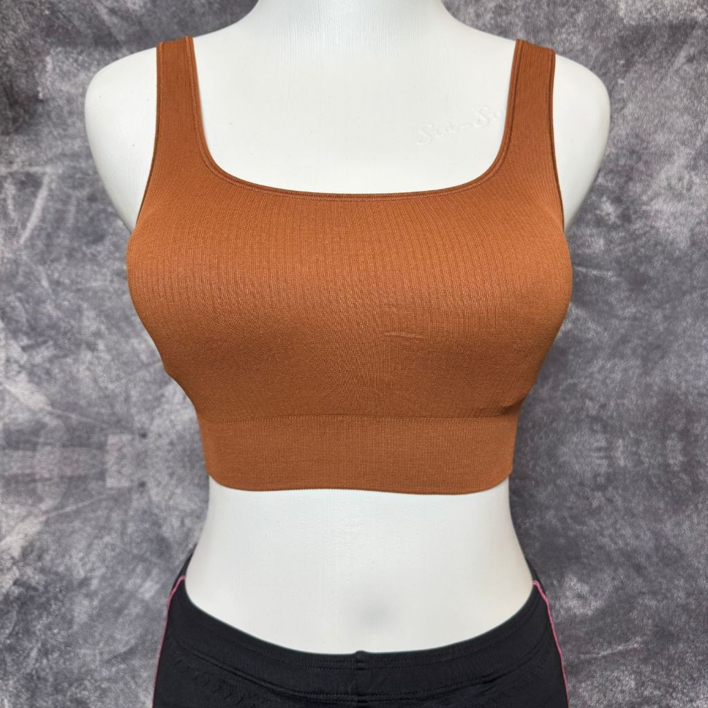 SPORT BRA UNIQLO (BS50) SIZE M TANKTOP BH WANITA OLAHRAGA JOGGING YOGA GYM