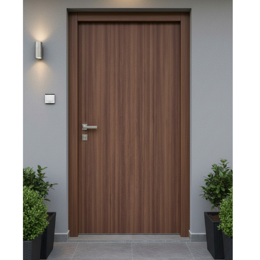 Daun Pintu Minimalis Modern Lapis HPL Custom Ukuran Cocok untuk Pintu Kamar Rumah Kantor