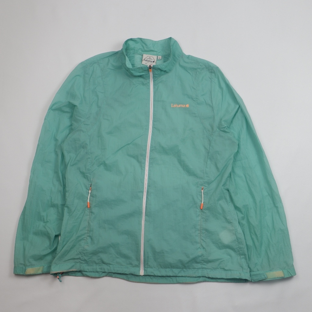 Lafuma Chamonix Mont Blanc 4810 Wind Shell Jacket - Mint Green Preloved