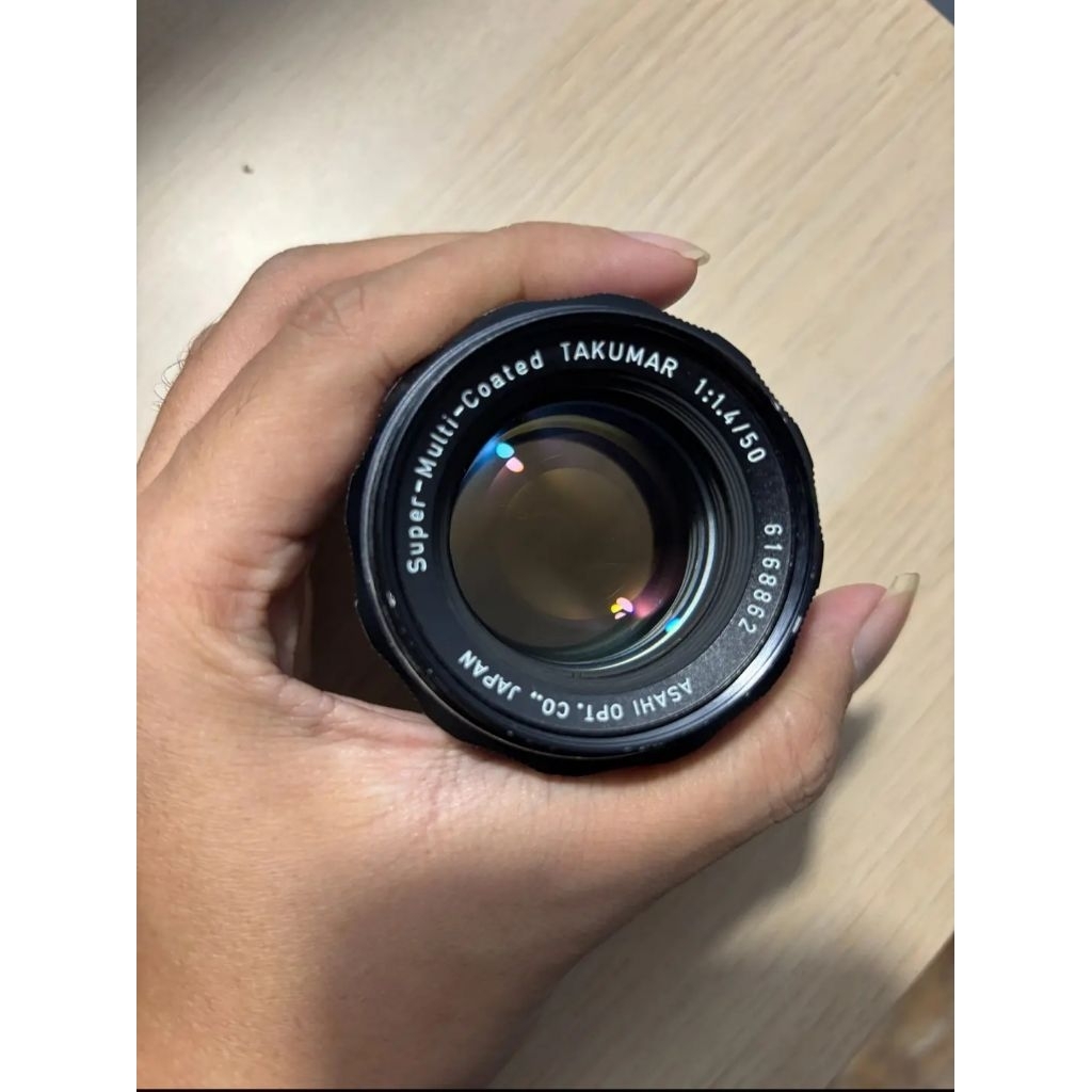 Lensa Super Multi Coated Takumar 50mm f1.4