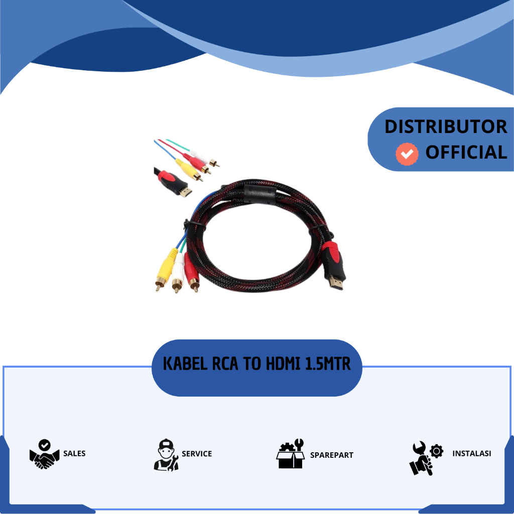 KABEL RCA TO HDMI