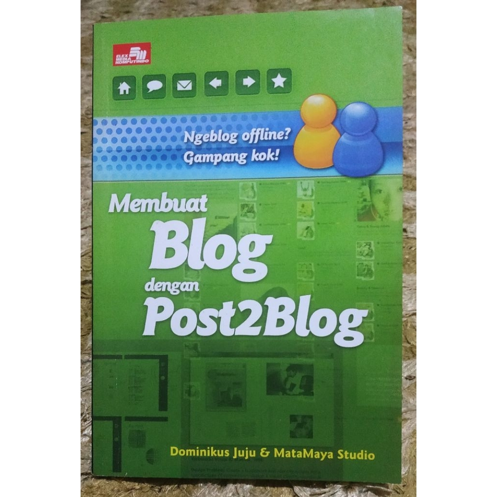 LIKE NEW BUKU MEMBUAT BLOG DENGAN POST2BLOG