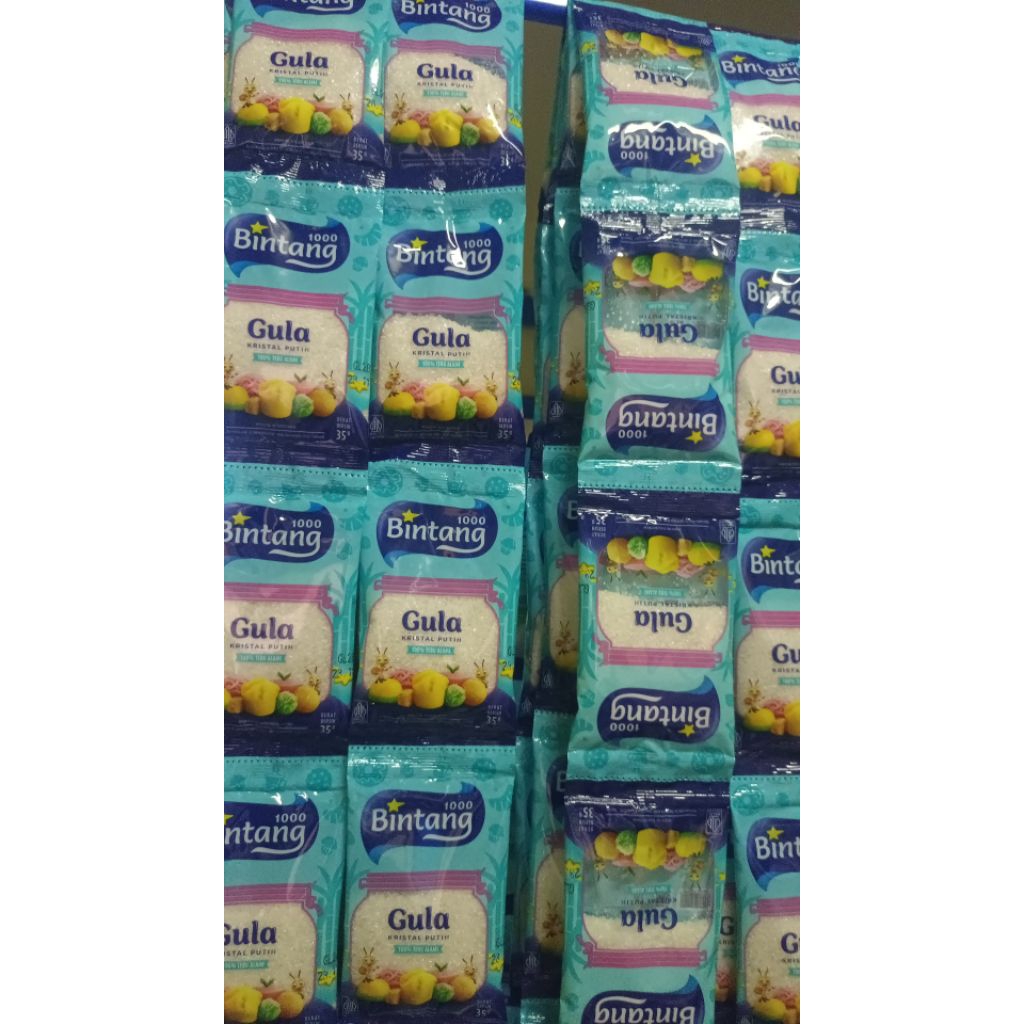 gula putih /bodas renceng/40/g