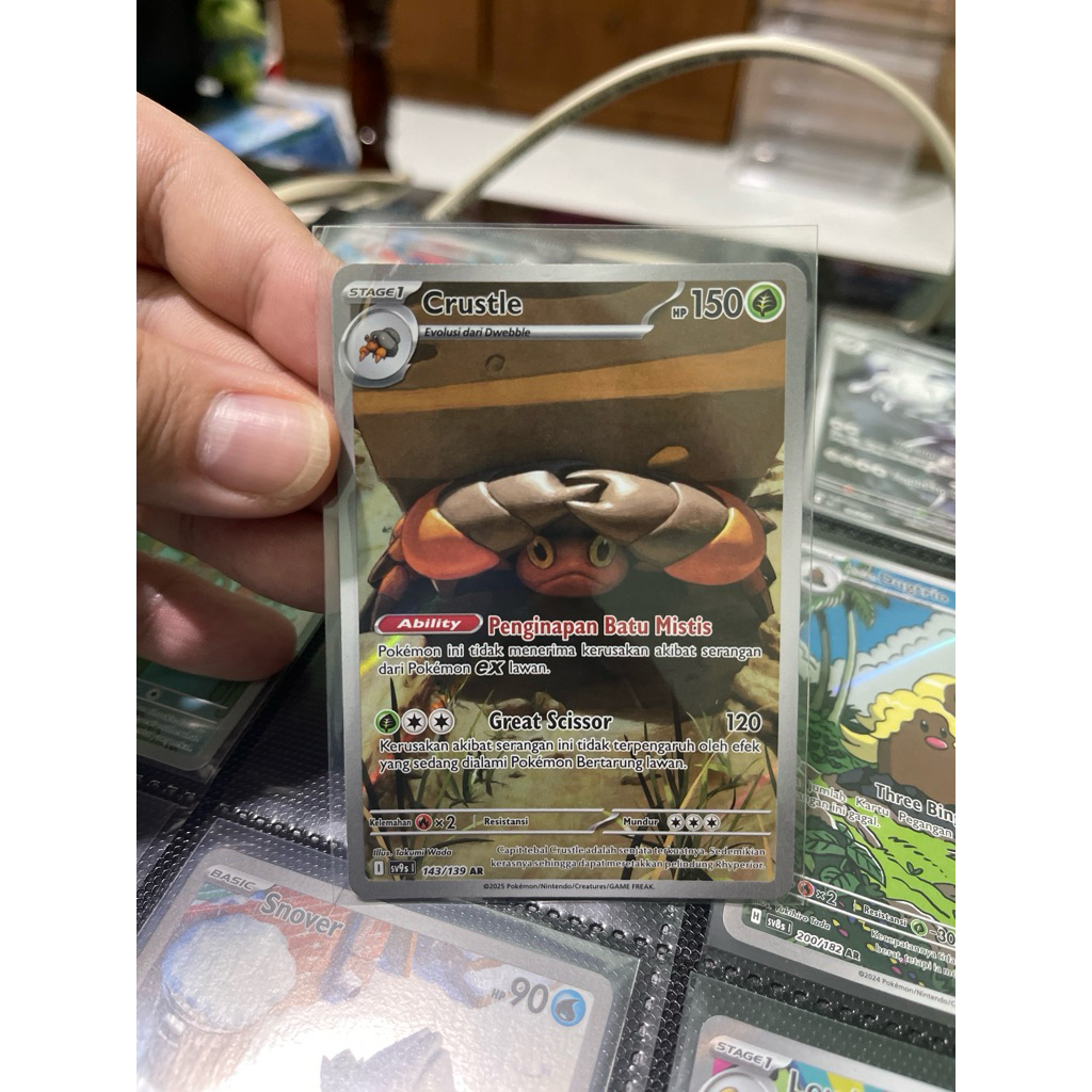 Pokemon - Crustle AR SV9S Ikatan Takdir
