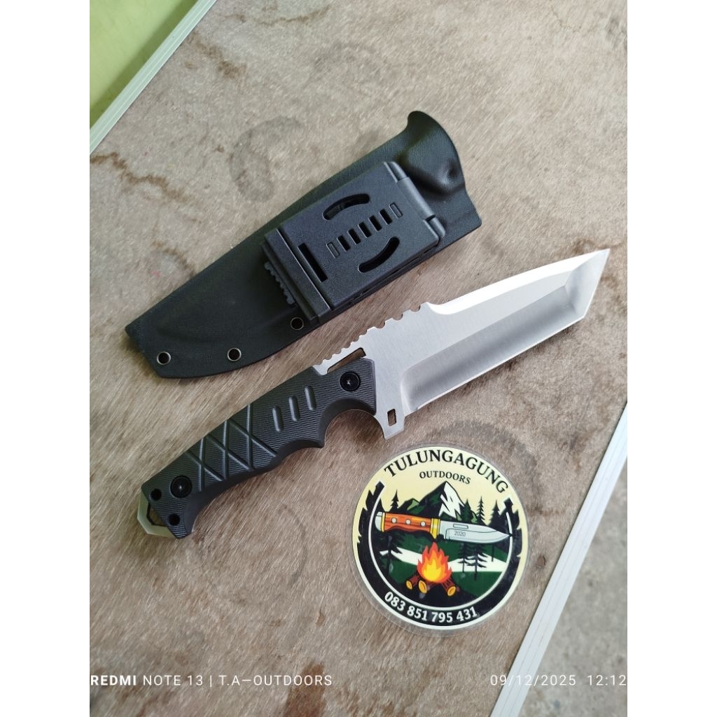Pisau Bushcraft/EDC/Prepper/Taktikal/Camping/Survival/Silat merk Zero Tolerance
