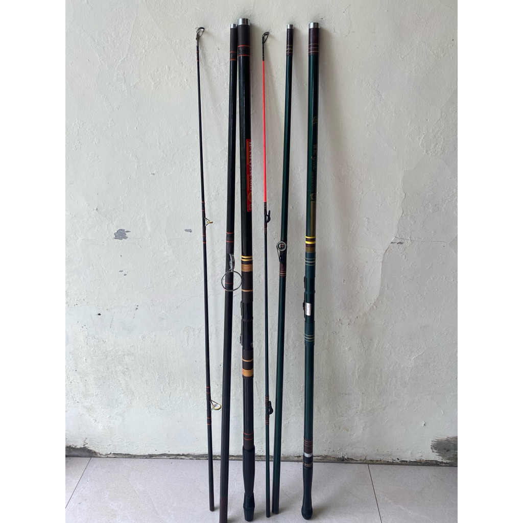 olympic amazon 390 green amazon (2 pcs joran sambung 3)