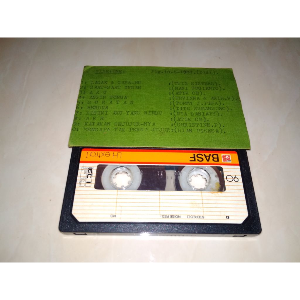 KASET MIXTAPE VARIOUS ARTIST REKAMAN TOKO KASET