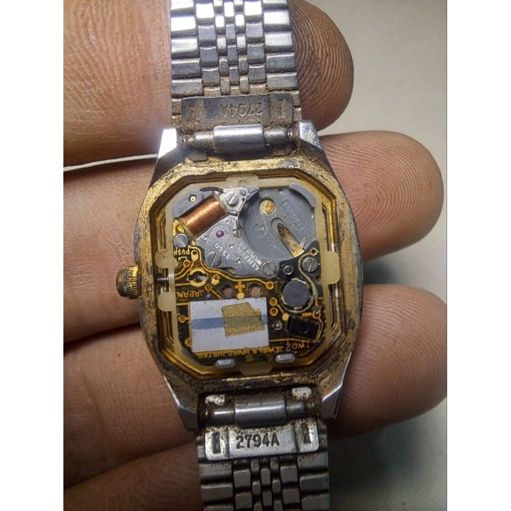 jam tangan second citizen vintage quarts