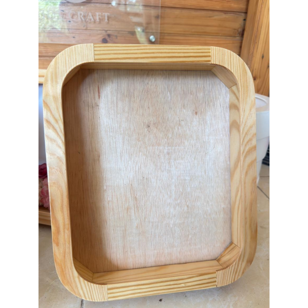 ready stock frame mahar askara natural 25x30