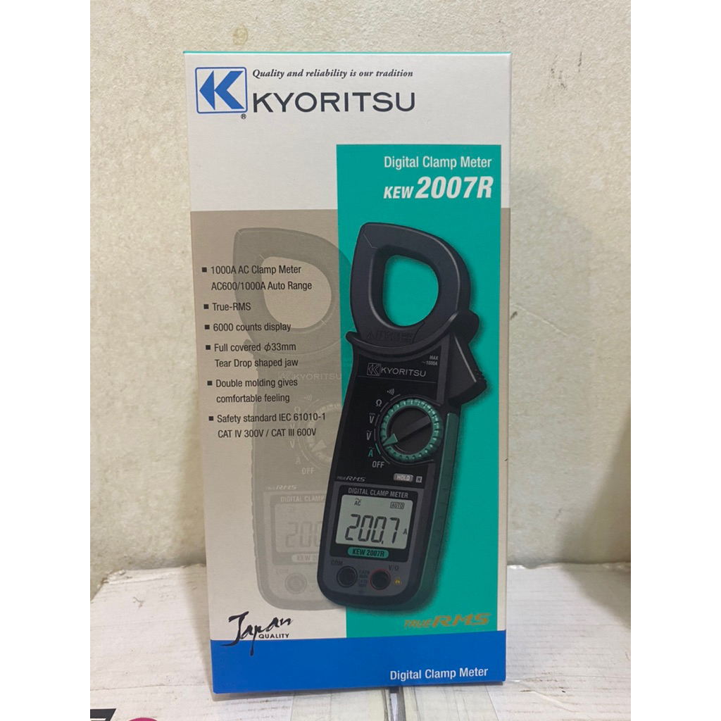 tang amper kyoritsu KEW 2007R digital clamp meter 2007R kyoritsu