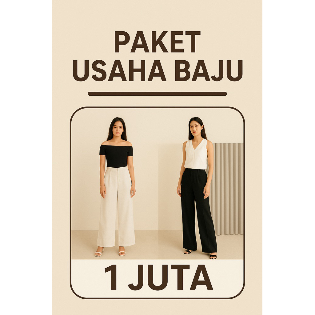 Paket Usaha Baju Wanita