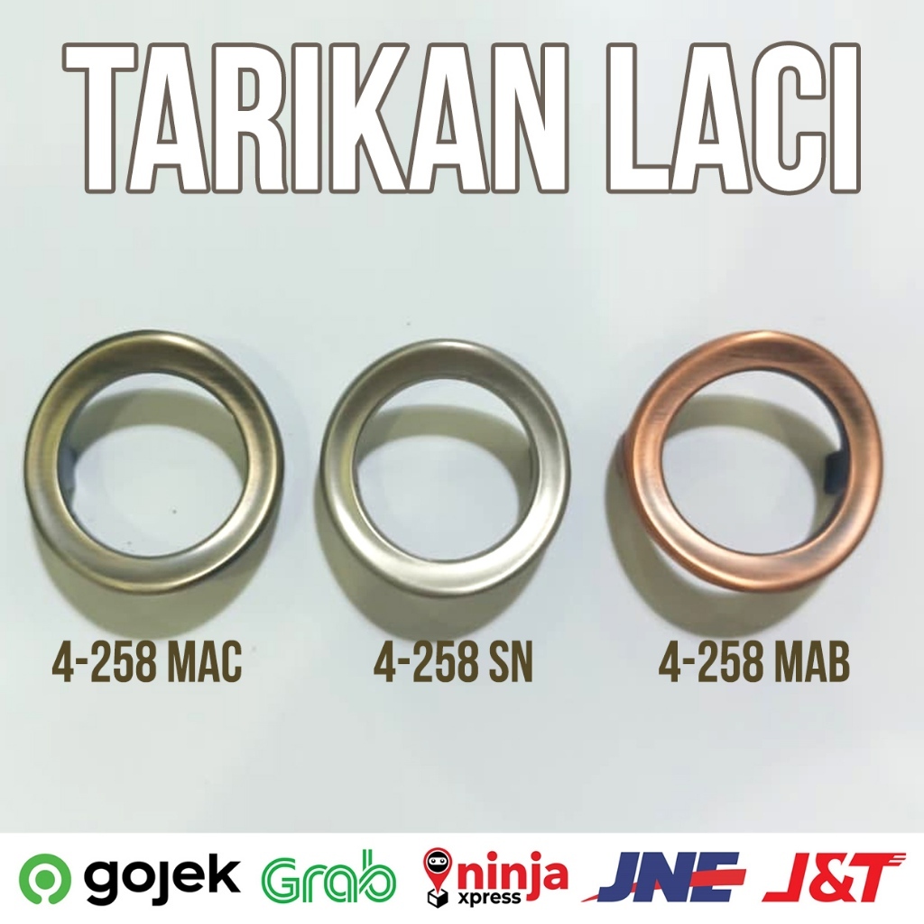 TARIKAN LACI RING / TARIKAN LACI / TARIKAN LACI BUNDAR / TARIKAN LACI LEMARI