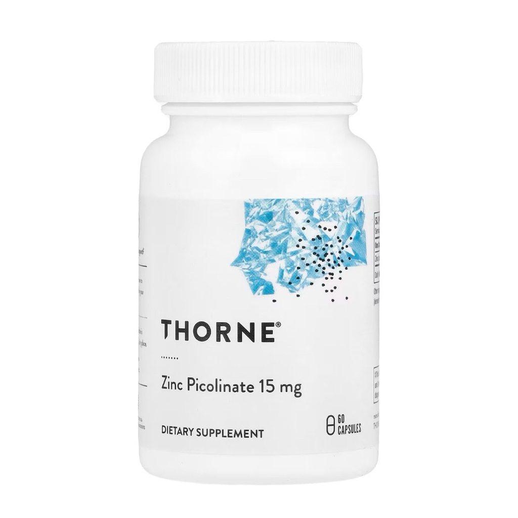 THOR ZINC PICOLINATE 15 MG 60 CAPSULES