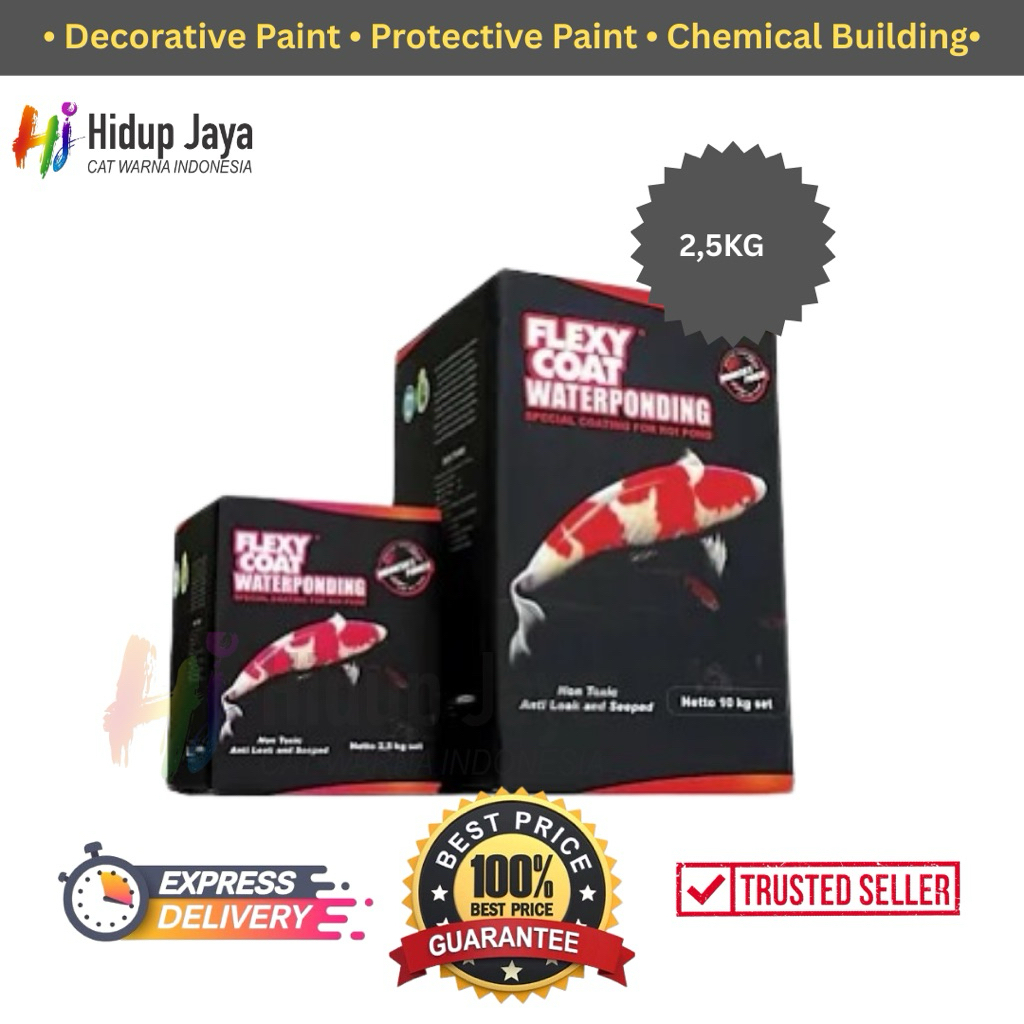 CAT Kolam Ikan FLEXYCOAT 5000 BLACK