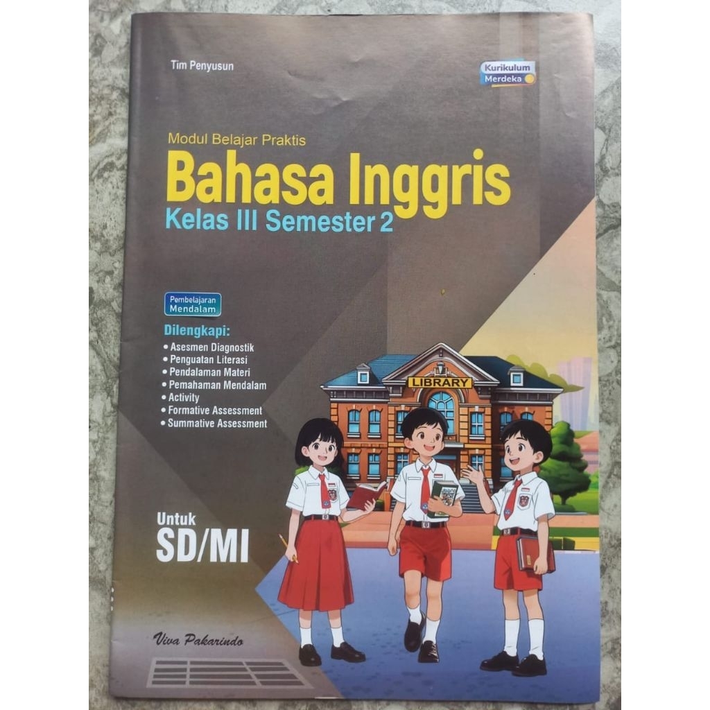 LKS LOGIKA VIVA PAKARINDO KELAS 3 SD SEMESTER 2 TA 2025-2026 KURIKULUM MERDEKA