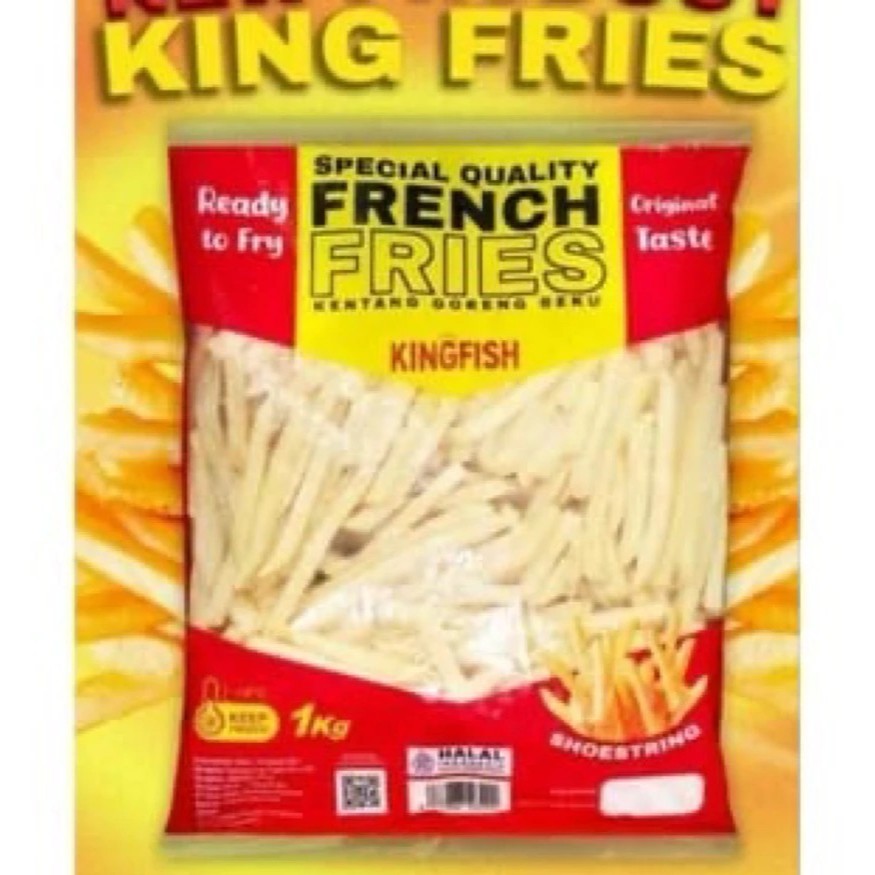 KENTANG GORENG KINGFISH 1KG / KENTANG FROZEN