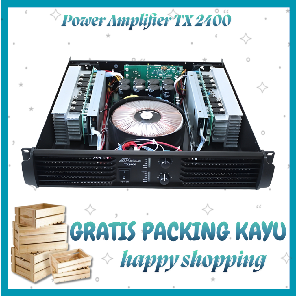 Power Amplifier SPL Audio TX 2400