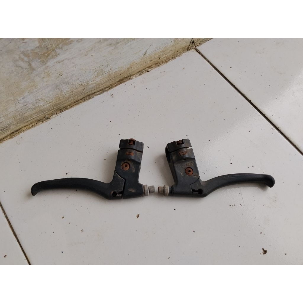 Brake Lever Resentel Sepeda Jadul bahan plastik antik vintage unik