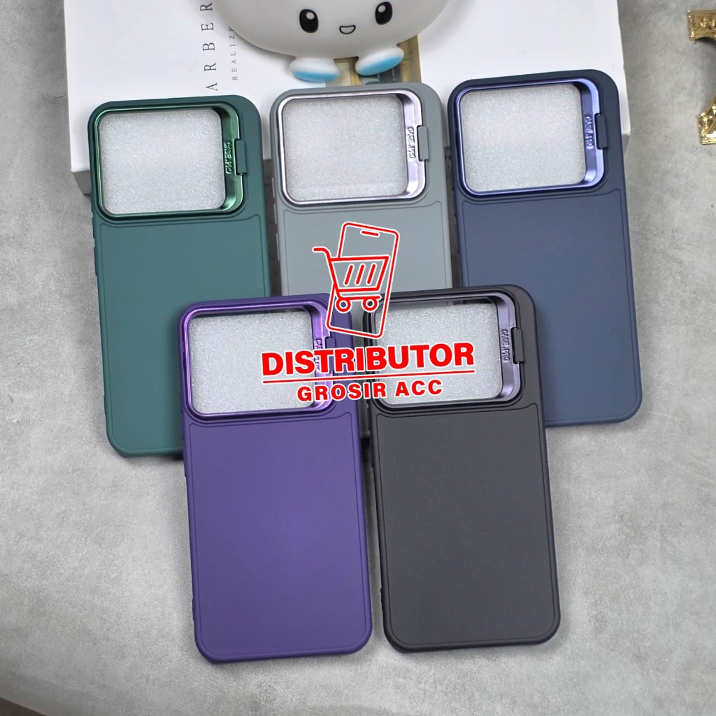 REALME 15 REALME 15 PRO CASE MACARON STAND CAMERA  CASE KICKSTAND CAMERA REALME 15 REALME 15 PRO