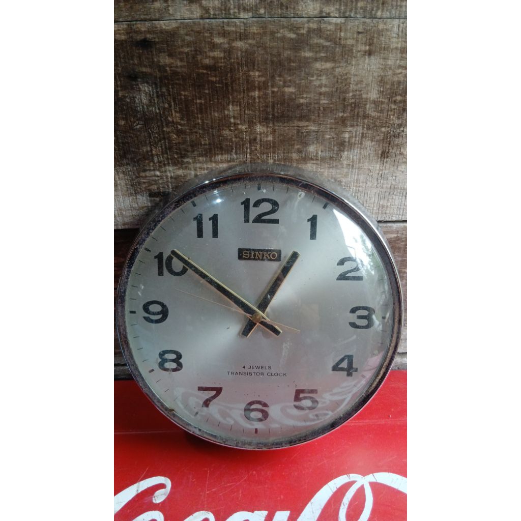 Jam transistor 185k jadul antik kuno lawas vintage display mati