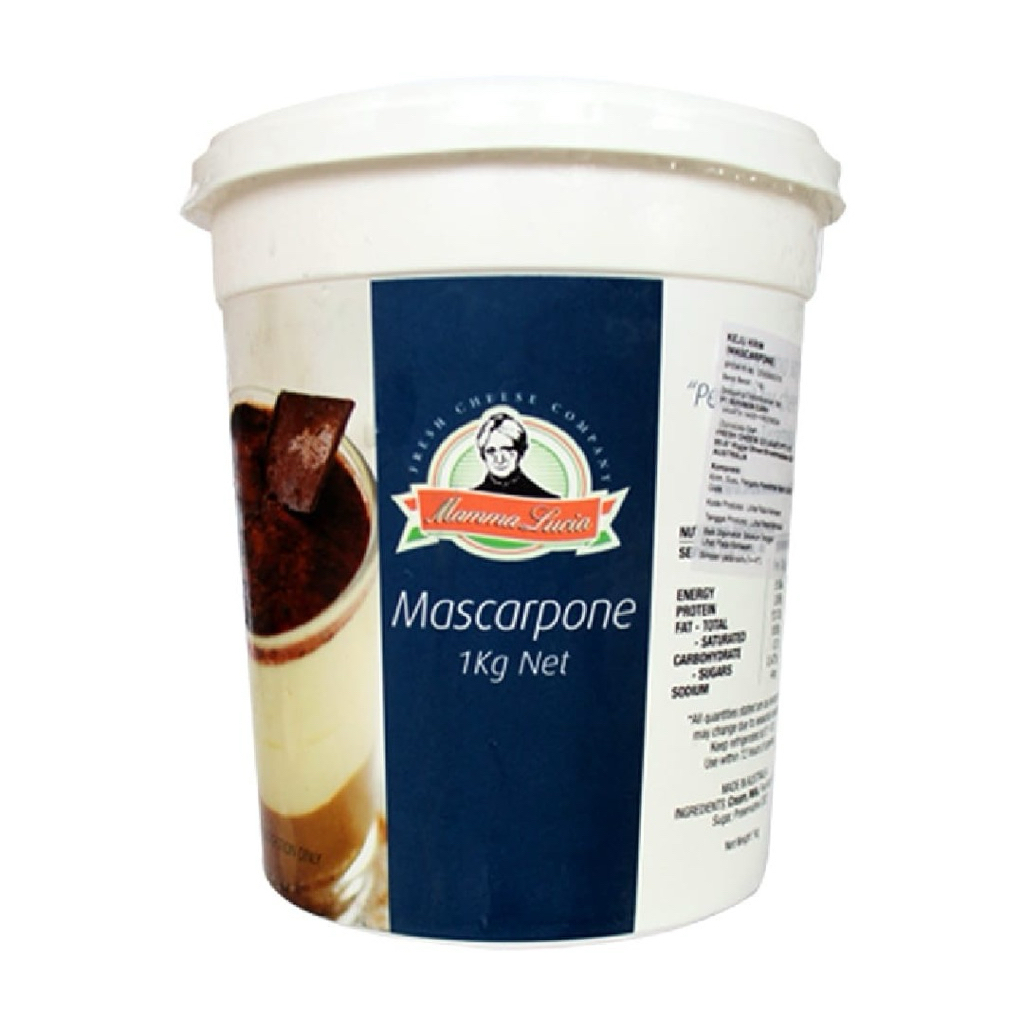 Mama Lucia | Mascarpone Cream Cheese | Keju Mascarpone dengan Cream Cheese | 1kg
