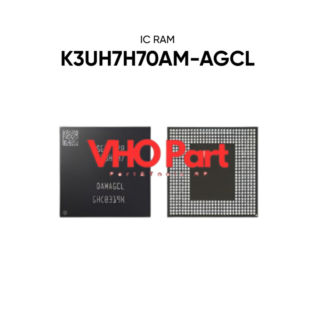 IC RAM K3UH7H7 8GB BGA556 H7H7 MI8 Dipper Upgrade K3UH7H70AM-AGCL ddr4