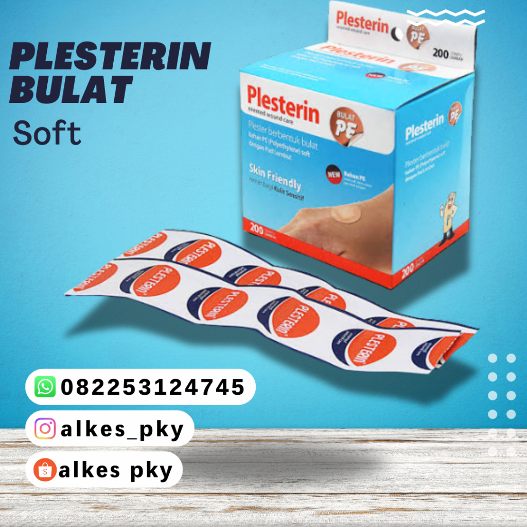 PLESTERIN PE BULAT COKLAT PER PCS