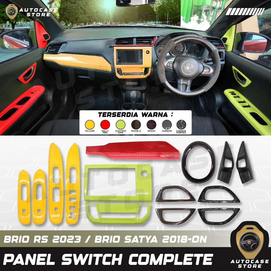PANEL INTERIOR ALL NEW BRIO RS SATYA 2018-2022 / BRIO RS SATYA 2023-2025 PNP AKSESORIS MOBIL