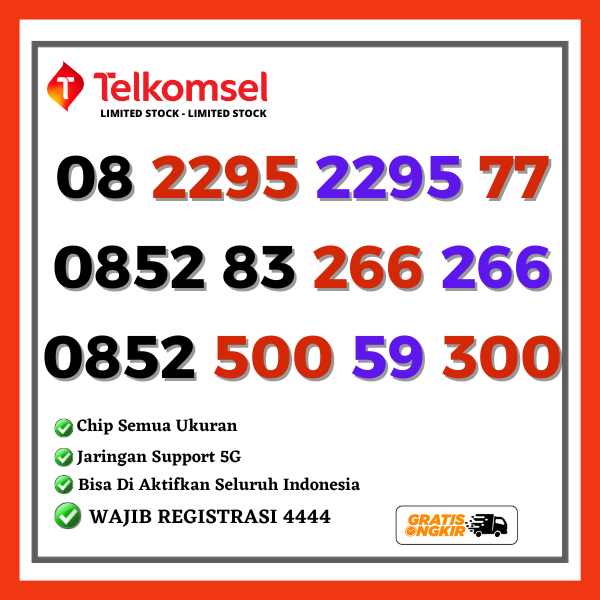 Nomor Cantik Simpati - Nomor CantikTelkomsel - Kartu Simpati Cantik 4G