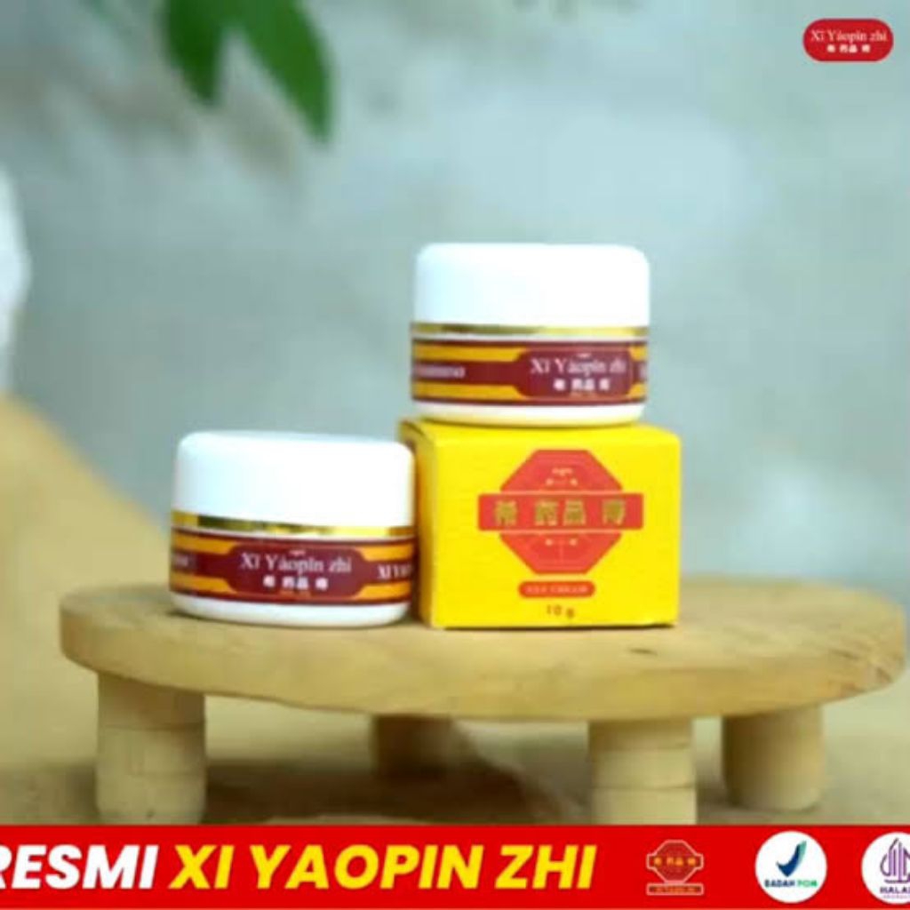 XI YAOPIN ZHI Salep Krim Wasir Ambeien Atasi Benjolan Wasir Ambeyen BPOM