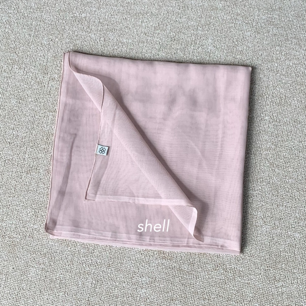 Plain Paris Japan Premium (Hijab Bahan Paris Japan Original)