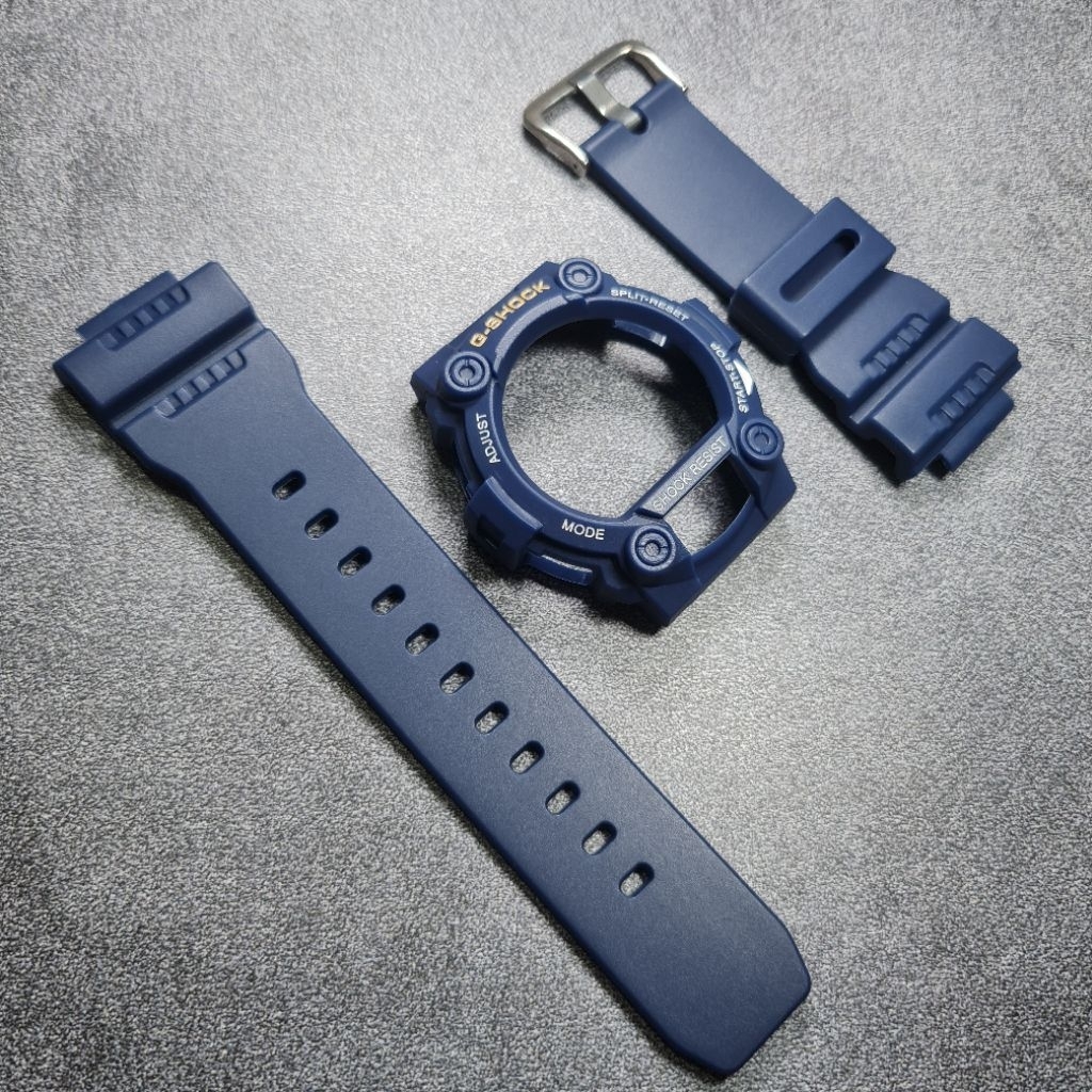 BNB BEZEL N STRAP GSHOCK G-SHOCK G7900 G-7900 DARK BLUE GOLD