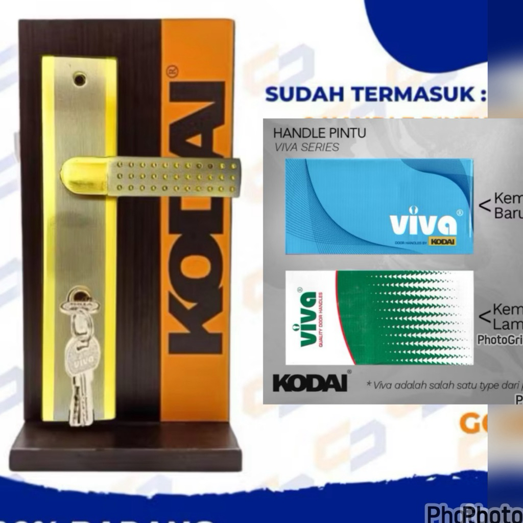PROMO KUNCI PINTU KODAI BESAR PREMIUM BESAR HITAM KNOK SUS 304/ Kunci handle pintu besar black/ kunc