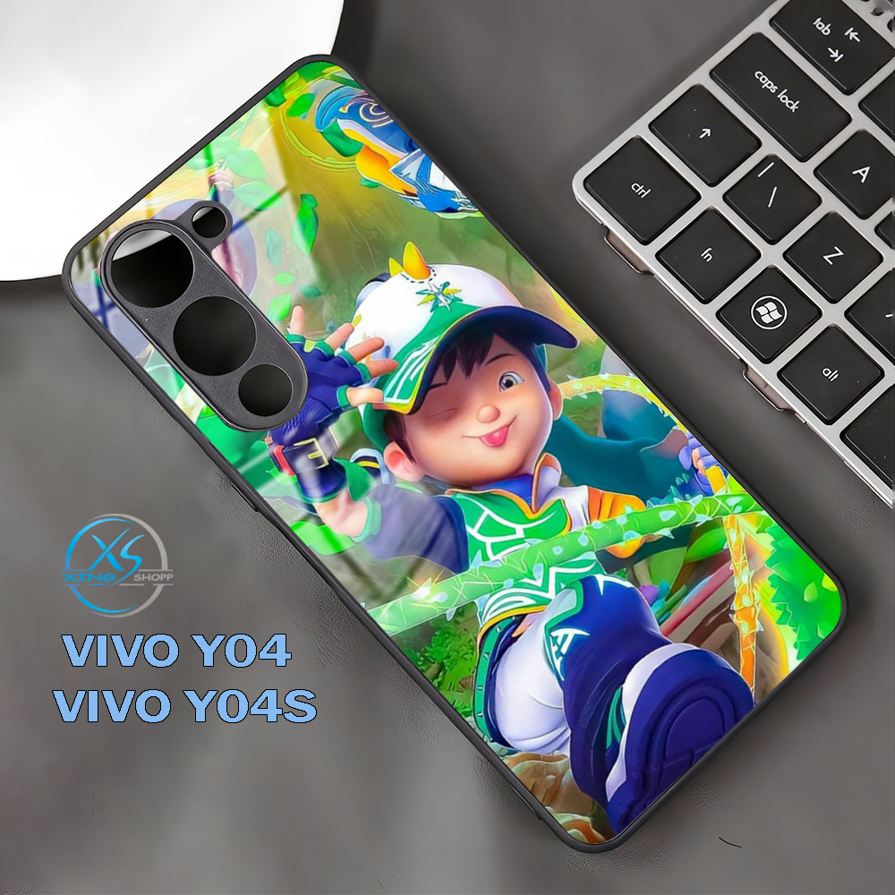 [SH33]  Case Glossy | TERBARU | Case | VIVO Y04 | VIVO Y04S |  CASE KEKINIAN LUCU |  Casing Hp Kilau