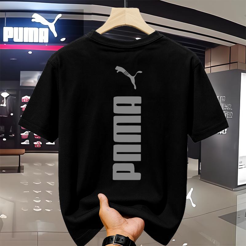 Streetwear Oversize PUMA Graphic T-shirt | Kaos Pria Wanita Keren | Gaya Retro Casual