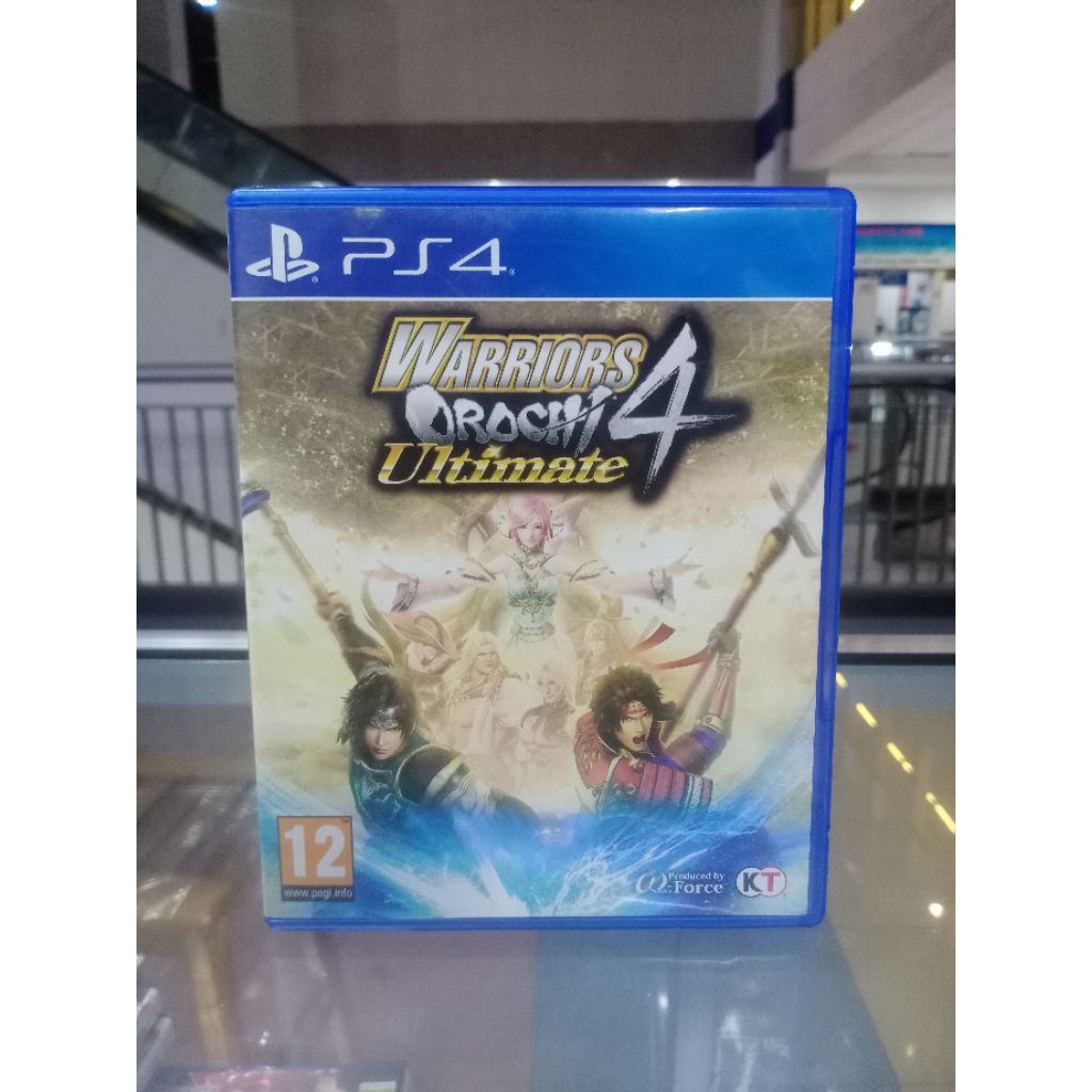 BD PS4 Warriors Orochi 4 Ultimate Game CD Kaset Bluray Playstation 4 Warrior Wariors
