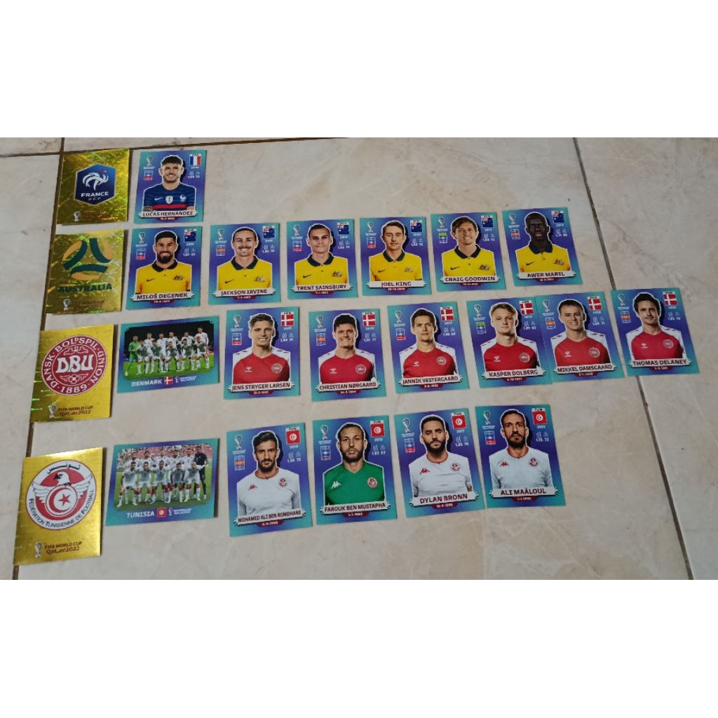 Sticker Panini world cup 2022 Grub D