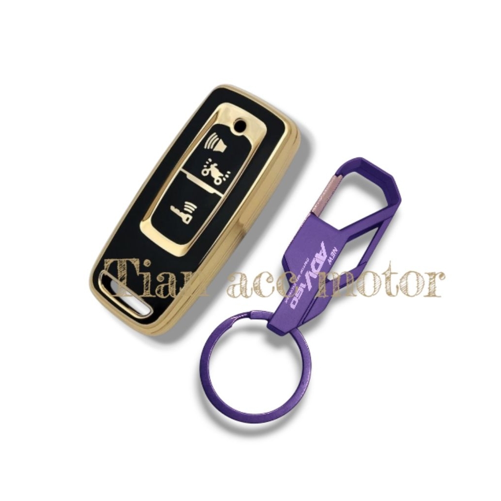 paket gantungan kunci dan cover remot Honda ADV ROADSYNC PCX 160 ROADSYNC STYLO