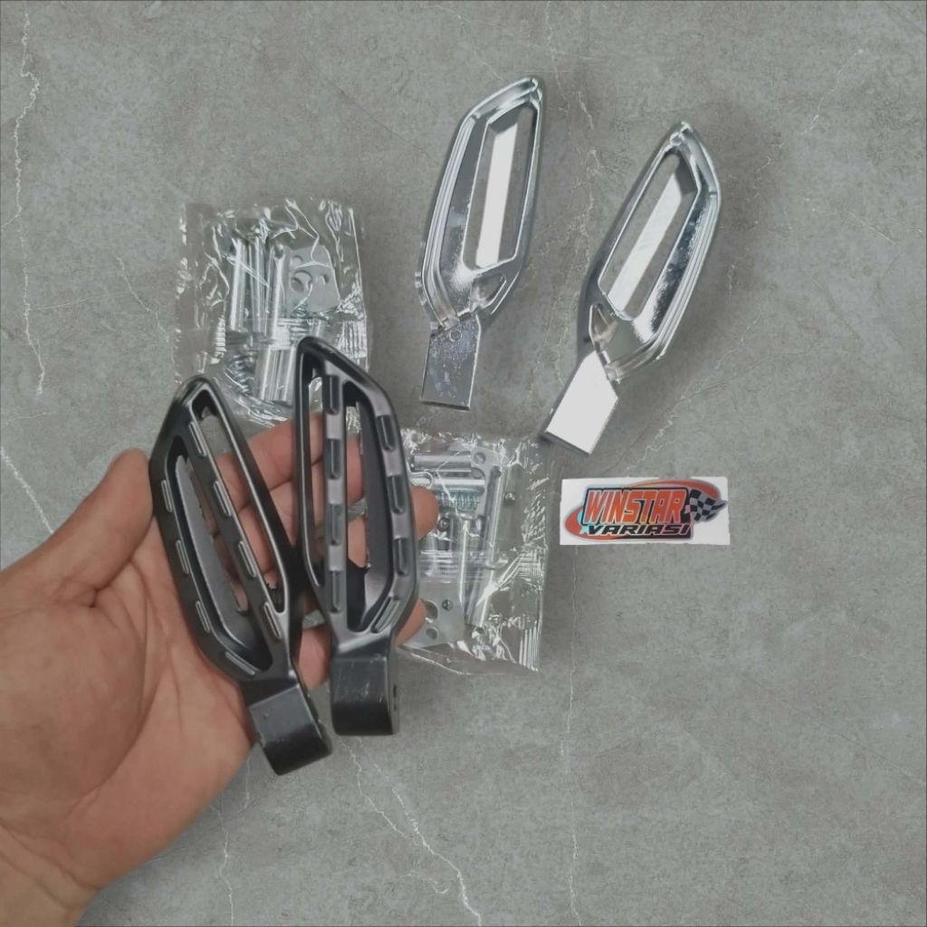 FOOTSTEP SCOOPY PIJAKAN MOTOR BELAKANG SCOOPY 1 SET MODEL STANDAR SCOOPY