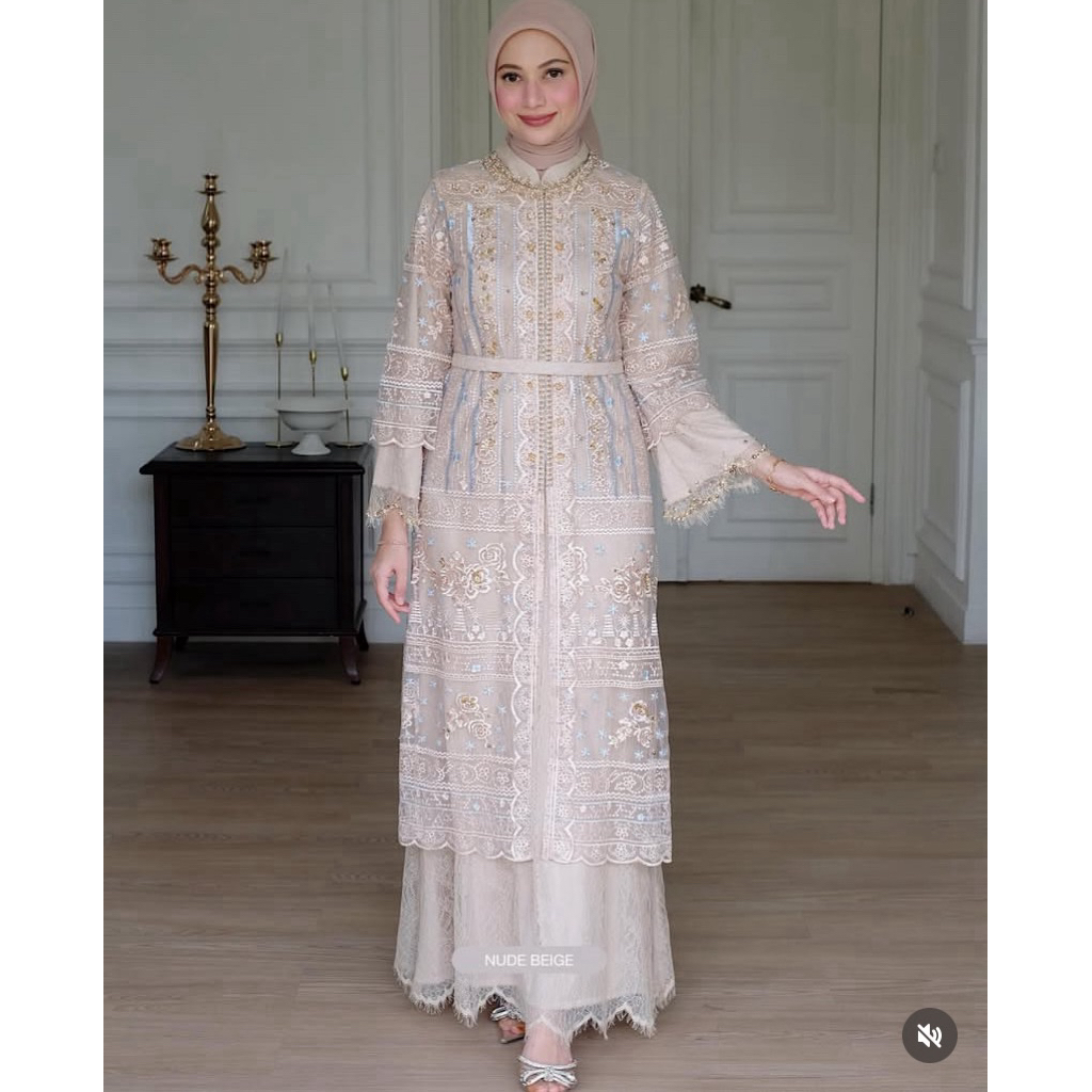 PEONY | ALLURA DRESS OUTER SARAH THE LABEL STL SIGNATURE