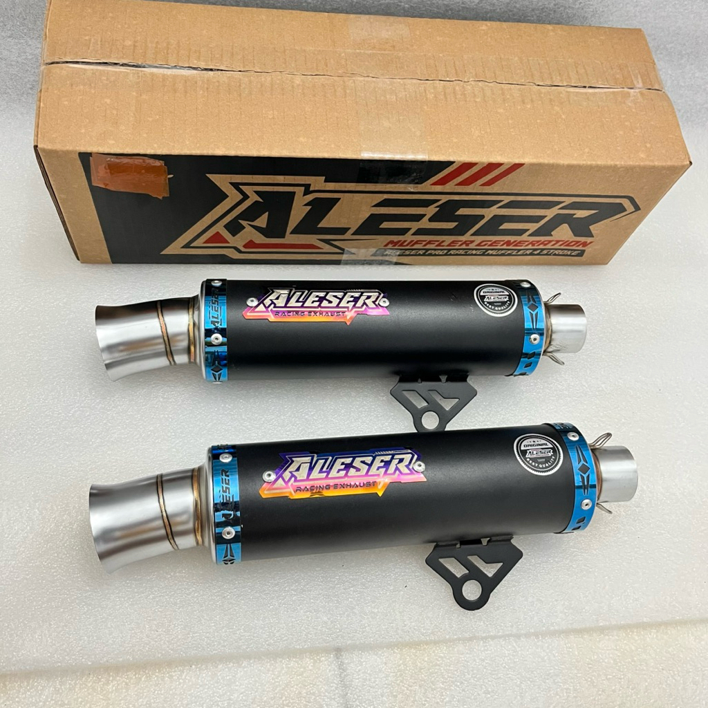 knalpot Silincer Samlong inlet 45mm original Aleser Racing